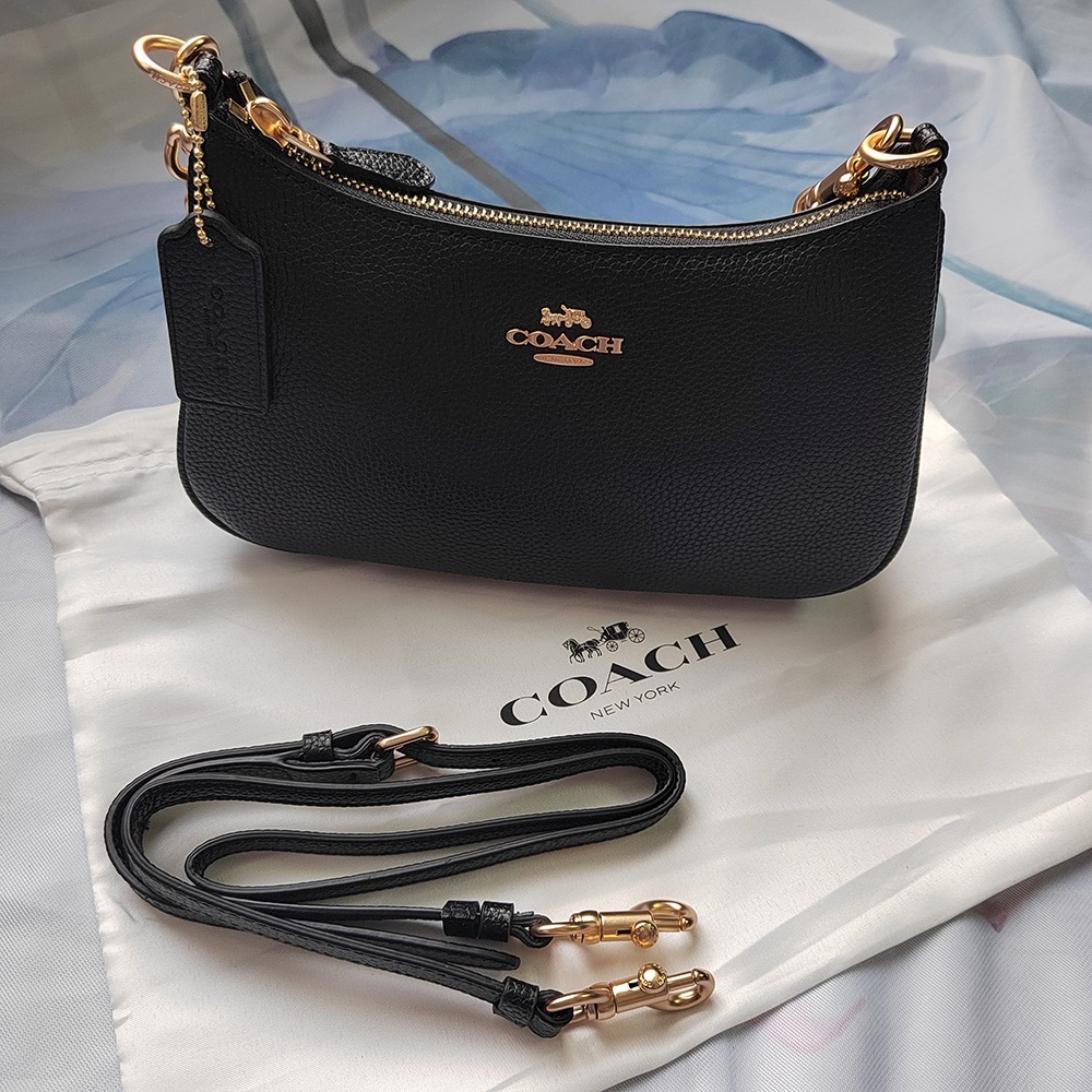 Coach Teri Shoulder Bag Black